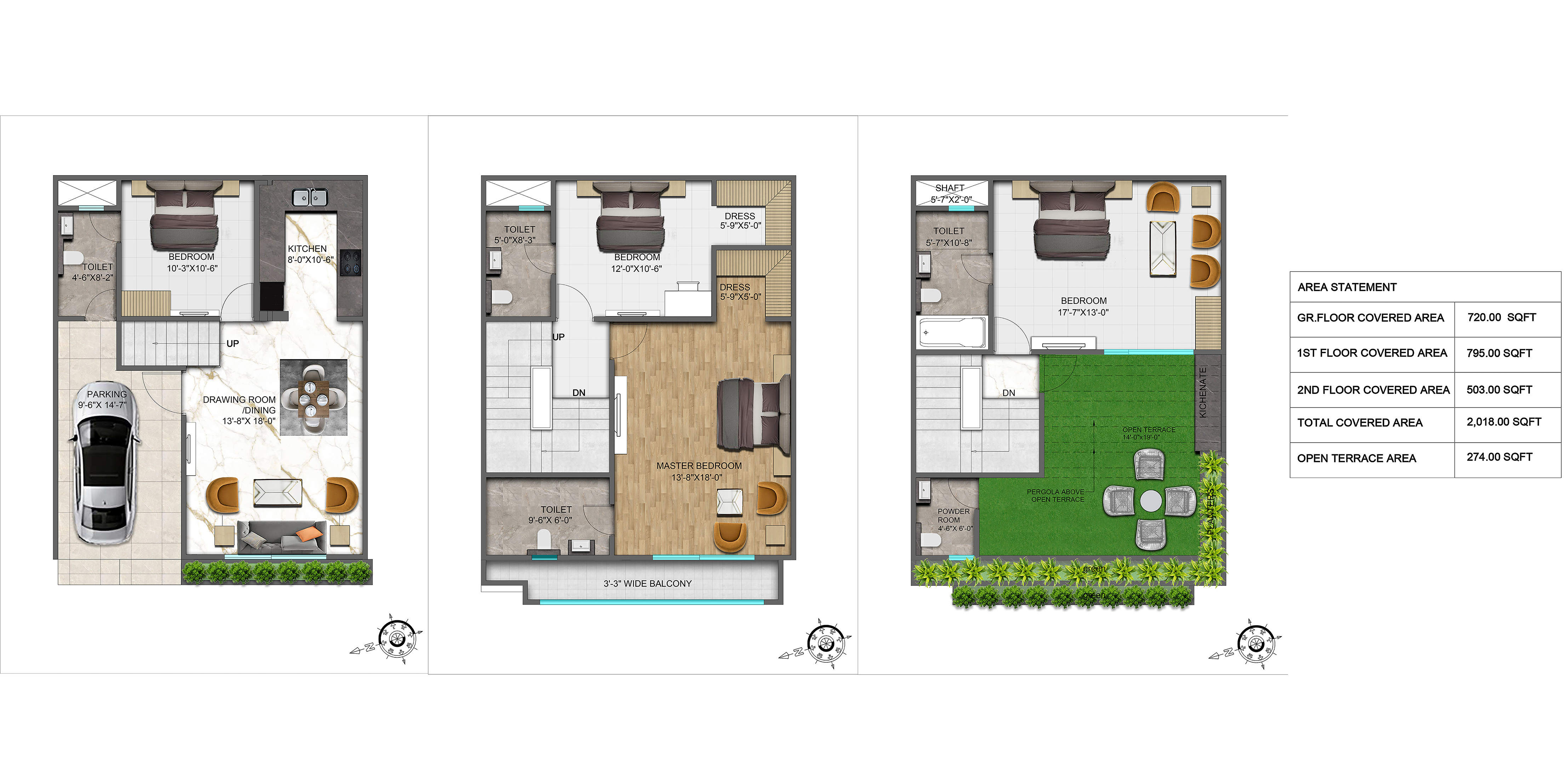 Whiteland floor plans